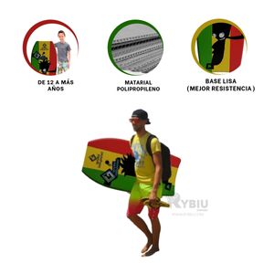 Body Board Practico con Diseño Multicolor Y+Regalo Stickers