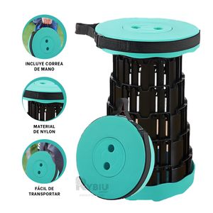 Silla Resistente Plegable en Tono Verde Y+Papel de Regalo