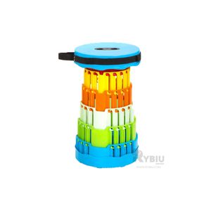Asiento Practico para Camping Multicolor Y+Post-it adhesivos