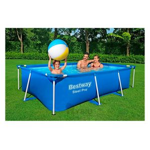 Piscina Mediana Linda en Celeste Y+Regalo Stickers