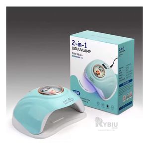 Lampara de Secado de Uñas Compacto en Color Verde Agua