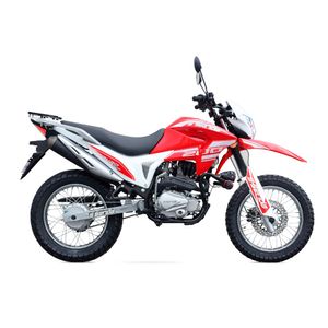 Motocicleta Ssenda Todo Terreno Cadenero Duro 200 CB Blanco