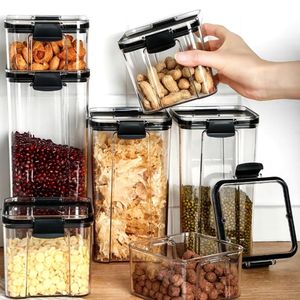 Set De 8 Frascos Herméticos Táper Organizadores De Cocina