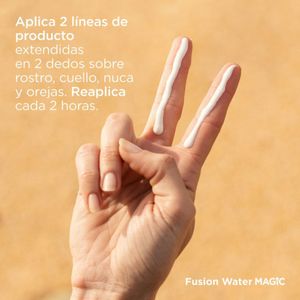 Bloqueador Fusion Water Magic Isdin Spf 50