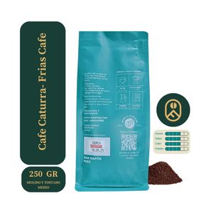 Café Tostado y Molido Frias Cafe Caturra 250 gr