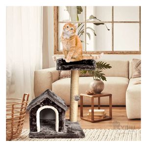 Casa de Ejercicio para Minino Color Gris Y+Regalo Agendita