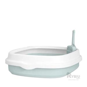 Arenero de Gato con Bandeja y Pala Celeste Y+Papel de Regalo