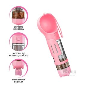 Botella Dispensadora de Bolsas Tono Rosado Y+Regalo Agendita