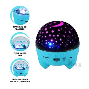 Proyector Moderno y Util Tono Celeste Y+Papel de Regalo