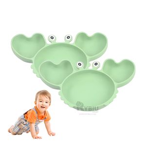 Plato Antideslizante para Niño en Verde Y+Agendita