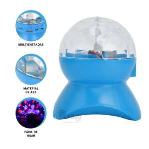 Proyector Ligero y Luminoso Color Celeste Y+Agendita
