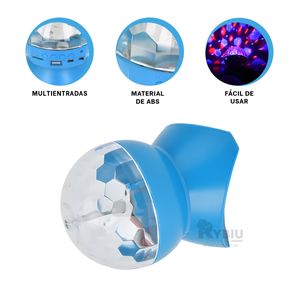 Proyector Moderno y Practico para Reuniones Color Celeste