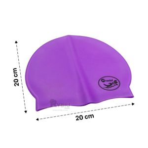 Cubre Cabeza para Piscina en Morado Y+Post-it Adhesivos