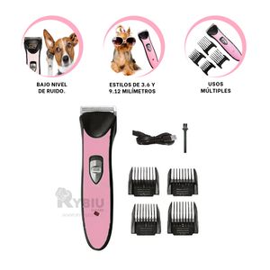 Cortador Ideal para Mascota Peludas Rosado Y+Regalo Agendita