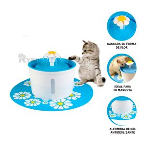 Fuente Funcional y Practico en Tonalidad Celeste Y+Stickers