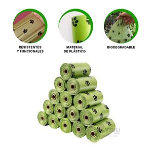 Bolsa para Desechos de Color Verde Y+Papel de Regalo
