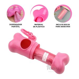 Bolsa para Desechos con Protector Rosado Y+Papel de Regalo