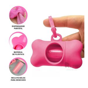 Bolsa Desechable con Protector Rosado Y+Regalo Agendita