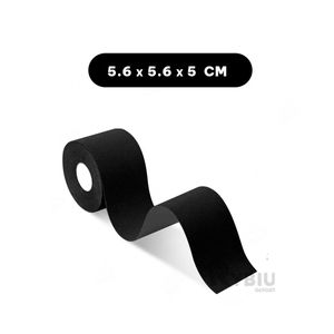 Cinta Discreta para Levantar Senos en Color Negro Y+Stickers