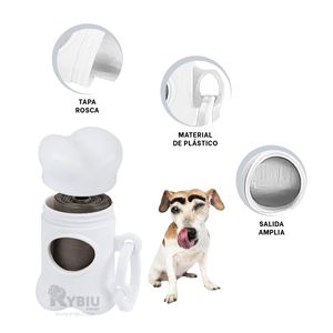 Bolsa de Desecho Protector Tipo Hueso Pet en Blanco