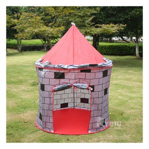 Carpa Movil para Niño de Campo 105x135CM en Color Rojo