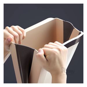 Recipiente para Desperdicios en Beige Y+Post-it adhesivos