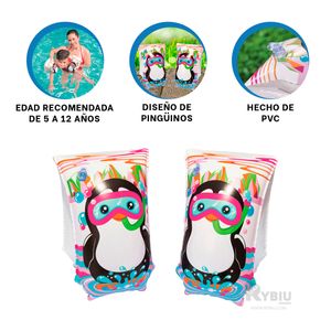 Brazeras Llamativas y Coloridas Pinguino Y+Regalo Stickers