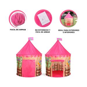 Tienda Practica Infantil en Rosado Y+Ligas de Regalo