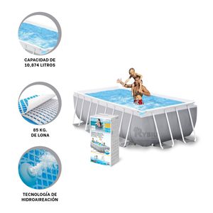 Piscina Sencilla de Transportar y Ergonomica Y+Stickers