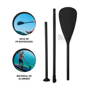 Remo para Paddle de Material Aluminio Fortificado