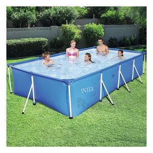 Piscina Borde Solido en Tono Celeste Y+Papel de Regalo