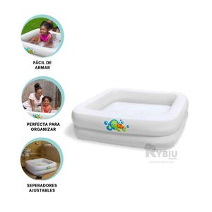 Piscina con Bordes Suaves y Seguros Y+Papel de Regalo