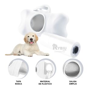 Bolsa Pet para Excremento en Color Blanco Y+Regalo Agendita