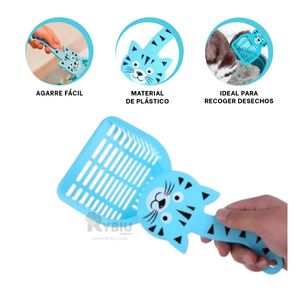 Pala Ligera de Deposiciones en Color Azul Y+Papel de Regalo