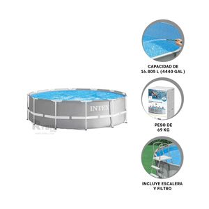 Piscina Sencilla de Transportar y Ergonomica Y+Stickers
