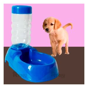 Dispositivo de Agua Hidrico para Mascotas de Color Azul