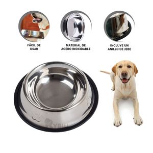 Plato Antidezlizante en Talla XXL 33 cm Y+Papel de Regalo