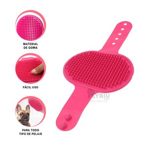 Peine Redondo para Mano Util en Rosado Y+Papel de Regalo