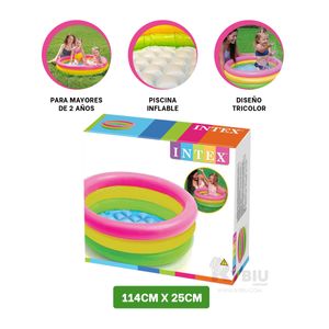 Piscina con Bordes Suaves y Seguros Y+Papel de Regalo
