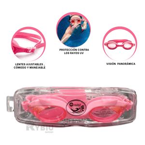 Visor Profundo Lindo Largo en Rosado Y+Post-it adhesivos