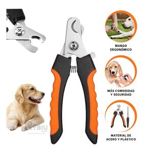 Cortauña de Mascota en Anaranjado Y+Papel de Regalo
