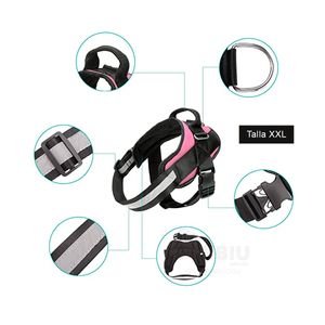 Pechera de Paseo Pet en Rosado XXL Y+Papel de Regalo