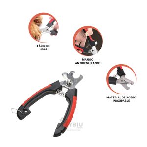 Corta Uña Ligero y Ergonomico Grande Y+Papel de Regalo