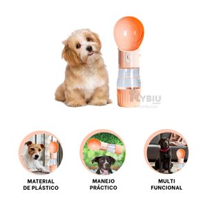 Dispensador de Agua para Perros en Color Naranja Y+Agendita