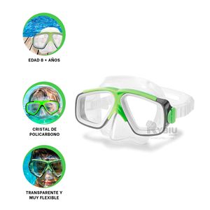 Lentes Manejables con Proteccion UV Color Verde Y+Stickers