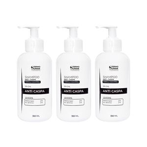 Shampoo Sin Sal Anticaspa 350ml 3 Unidades