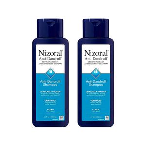 2 Shampoo Anticaspa Con 1% De Ketoconazol Nizoral 400ml