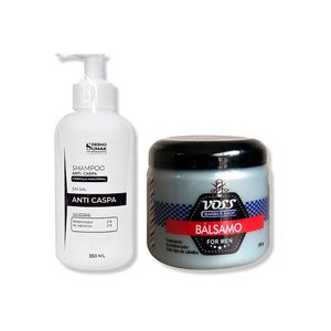 Shampoo Anticaspa Sin Sal 350ml + Acondicionador Balsamo Voss 250Gr