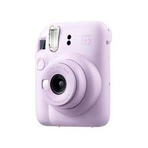 Camara Fujifilm Instax Mini 12 Lila+Estuche Transparente