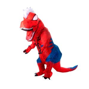 Disfraz Inflable T-Rex Spiderman para Halloween y Cosplay